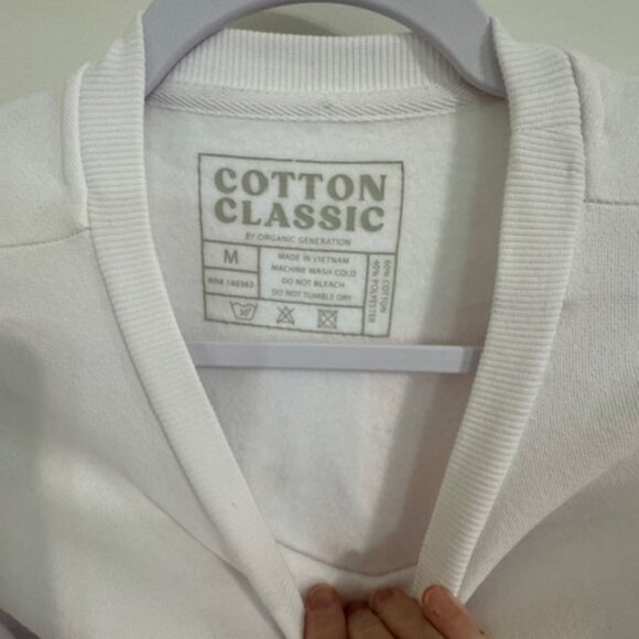 Minimalist SOHO NYC Crewneck - Retro Black & White Photo Collage Sweatshirt Sz M - Picture 5 of 9